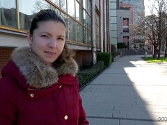 ブロンド, 大学生, チン, 顔射, ドイツ人, ハードコア, 小柄, ティーン