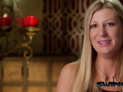 Enthousiasteling, Biseksueel, Pijpbeurt, Bruinharig, Groep, Realiteit, Softcore pornografie, Swinger