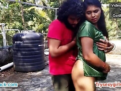 Sucer une bite, Petit ami, Éjaculation interne, Branlette thaïlandaise, Hard, Fait maison, Indienne, De plein air