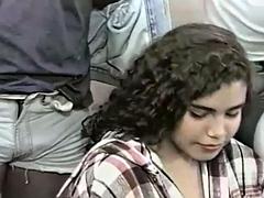 素人, アジア人, ぽっちゃり, デカチン, フェラチオ, ボンデージ, 茶髪の, 手コキする