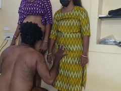Cute Indian Maid Gets Rough Blowjob From Step Sister