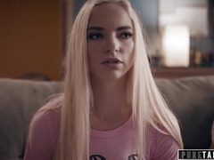 Blondine, Nahaufnahme, Besamung, Spermaladung, Doppelpenetration, Aufs gesicht abspritzen, Jungendliche (18+), Flotter dreier