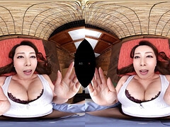 Asiatique, Cul, Gros seins, Sucer une bite, Maman, Pov, Chatte, Nénés