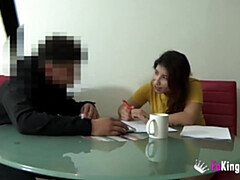18, 素人, フェラチオ, 茶髪の, 捕まる, ラティーナ, 小柄, ティーン