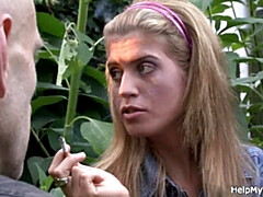 18, デカチン, フェラチオ, 旦那, 現実, 馬乗り, 剃毛, 妻