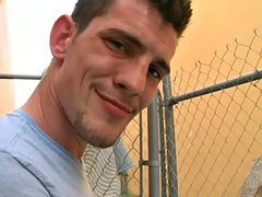 Amateur, Negro, Ébano, Gay, Interracial, Al aire libre, Público, Tatuaje