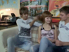 素人, 大学生, イく瞬間, ヨーロピアン, 彼女, なめる, フェラする, ティーン