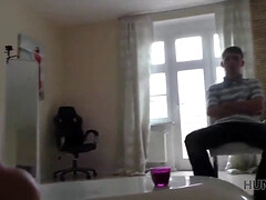 Enthousiasteling, Stel, Hd, Klein, Gezichtspunt, Openbaar, Tiener, Vrouw
