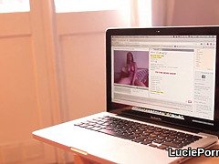 Amateur, Rubia, Sexo duro, Hd, Consolador enorme, Lesbiana, Solo, Tetas