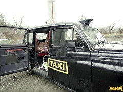 アナル, フェラチオ, 茶髪の, 車, カワイイ, ハードコア, 現実, ストッキング