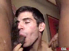 Amateur, Grosse bite, Sucer une bite, Homosexuelle, Groupe, Hard, Masturbation, Lécher le sphincter