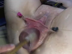 Sadomasoquismo, Extremo, Fetiche, Abierta, Hd, Perforación, Coño, Chorro