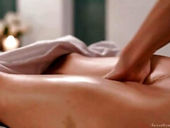 Jill Kassidy & Lana Sharapova: Luscious Lesbian Massage - Scene 2