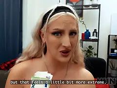 Enthousiasteling, Blond, Hd, Gezichtspunt, Realiteit, Schreeuwen, Tatoeage