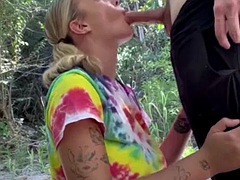 デカチン, デカパイ, ブロンド, フェラチオ, 茶髪の, 中出し, 淫乱熟女, オッパイの