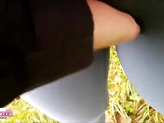 Mamada, Corridas, Pajear, Casero, Madres para coger, Al aire libre, Pov, Público