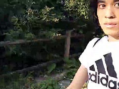アジア人, デカチン, ゲイ, 毛深い, オナニー, 公共, 一人, ティーン