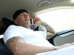 successful fellow eats babe's huge bazookas and cunt before they fuck