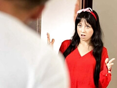 Большой член, Минет, Брюнетки, Собачьи, Натуральные сиськи, Молоденькие, Втроем, Сиськи