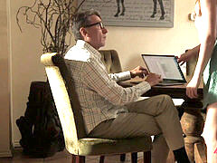 Guys fucking, old guy, plowing