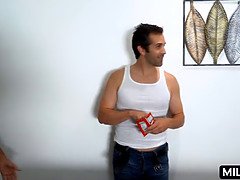 Stepmom with huge tits cheats on husband with her stepdaughter and gets a hardcore deepthroat from stepdaughter