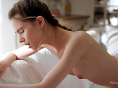 18, お尻, 指いじり, オナニー, 自然山雀, ガリガリ, ストリッピング, ティーン