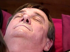 イギリス人, 茶髪の, イマラチオ, 手コキする, Hd, 熟年