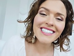 Gros seins, Sucer une bite, Brunette brune, Hard, Mère que j'aimerais baiser, Pov, Belle mère, Adolescente