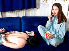 Amateur, Culo grande, Verga grande, Tetas grandes, Mamada, Morena, Estilo perrito, Adolescente