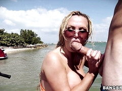 Blasen, Milf, Im freien