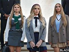 デカチン, デカパイ, フェラチオ, 黒人, 乱交, 異人種間, オージー, オッパイの