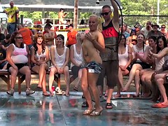 Amateur Wet T-Shirt Contest - Ponderosa 2014