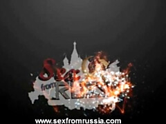素人, ブロンド, チン, 淫乱熟女, 天然, ラフ, ロシア人, ティーン