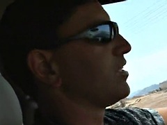 Enormous huge black cock enters the mouths of nasty obese