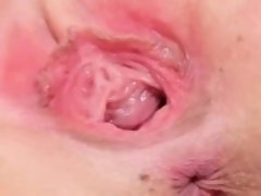 指いじり, 目瞪口呆, 淫乱熟女, 赤毛, 一人, ストッキング