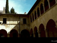 Grote mammen, Bruinharig, Lesbisch, Natuurlijke tieten, Buiten, Pornster, Roodharige vrouw, Tieten likken