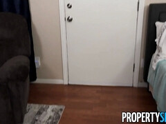 April olsen full service client service Big Tits fellatio & doggie for angry tenant