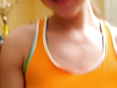 お尻, ブロンド, フェラチオ, バック, 自然山雀, ハメ撮り, 剃毛, ティーン