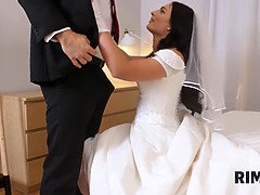 美人, 結婚, 茶髪の, チェコ, Hd, コキ, ストッキング, 妻