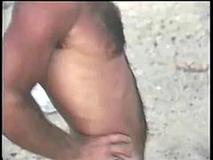 アナル, ビーチ, フェラチオ, イく瞬間, ハードコア, 娼婦, 赤毛, ヴィンテージ