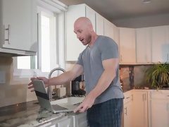 Arsch, Tussi, Grosse titten, Interrassisch, Wichsen, Küche, Milf, Nass