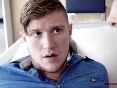 Grosser schwanz, Grosse titten, Blasen, Vollbusig, Spermaladung, Milf, Mutti, Titten