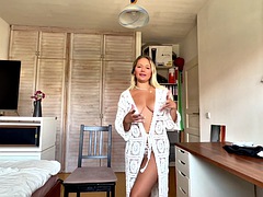 Grosse titten, Lingerie, Solo, Titten