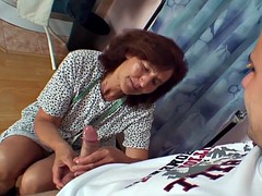 お婆さん, 淫乱熟女, 妻