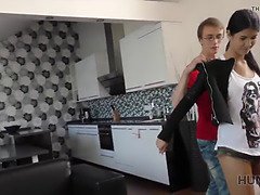 Hunt4k. cute dark haired madelina dee asks bf if she can fellate