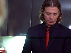 Blondine, Blasen, Handjob, Hotel, Lecken, Natürlichen titten, Orgasmus, Muschi