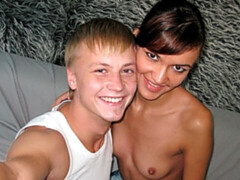 素人, デカチン, フェラチオ, バック, 自然山雀, オマンコ, ガリガリ, オッパイの