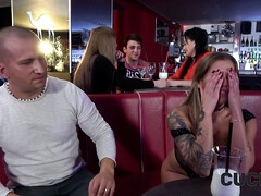 Blasen, Tschechisch, Europäisch, Party, Öffentlich, Tätowierung, Titten, Ehefrau