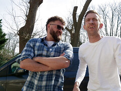 Mamada, Corridas faciales, Hombre hombre mujer