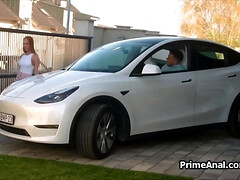 Grosse titten, Paar, Schwanz, Freundin, Realität, Rotschopf, Jungendliche (18+), Titten